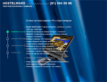 Tablet Screenshot of hostelware.com